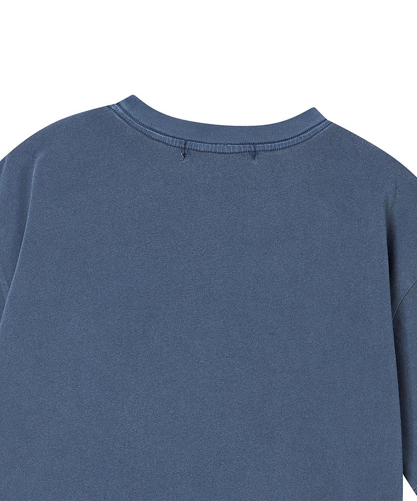 PRENDA Three Star Pigment Short Sleeve Navy