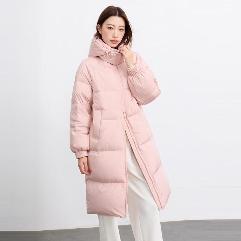 

Женский пуховик Sancai большого размера с капюшоном L 165/92B