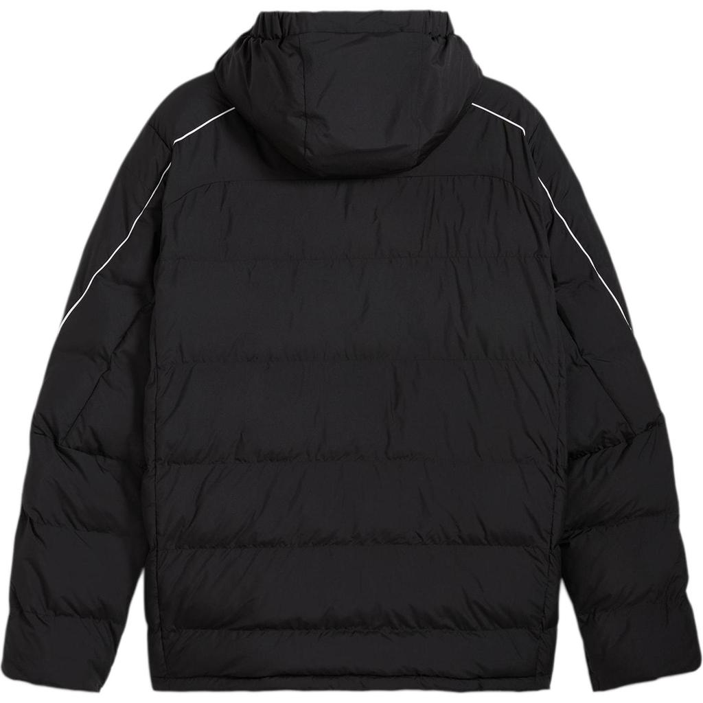 Puma Bmw M Motorsport Collaboration Ss24 Hooded Logo Print Zip Design Long Sleeve Jacket Men Jacket Black 627377-01