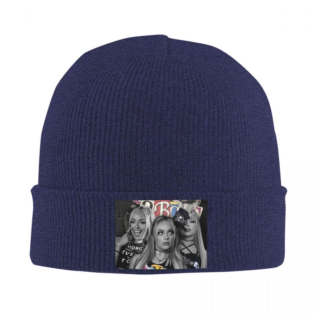 Liv Morgan Warm Knitted Cap Winter Knit Bonnet Hat Skullies Beanies Hip Hop Caps for Unisex