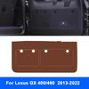 For Lexus GX GX400 GX460 GX550 GX550h 2013-2025 Boot Tailgate Kick Pad Leather Anti Kick Anti-dirty Trunk Door Mat Protection