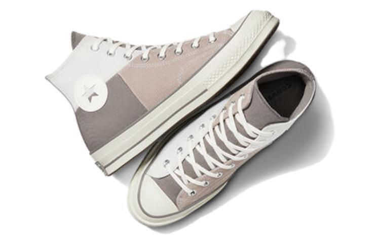 Converse Chuck 70 High Crafted Patchwork - Grey Wonder Stone - A04507C