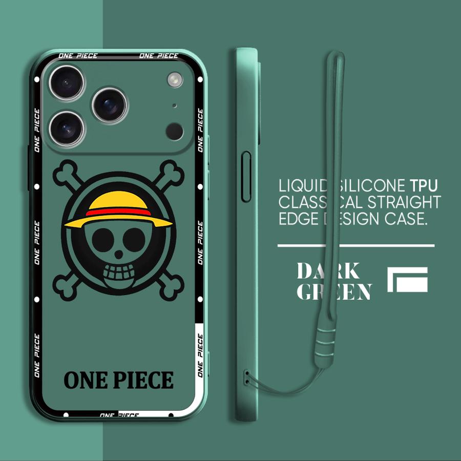 Case for Apple iPhone 17 Pro Max XS XR 7 8 15 Air 13 Mini 11 16 12 Plus Phone Cover One Piece Logo