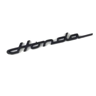 Chaojibao 1 Honda Classic 215mm X 23mm Emblem, Chrome, Cursive, (Black)