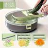 Stainless Steel Multifunctional Vegetable Cutter Hand Guard Food Grater  Kitchen Use