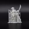 Siraya Tech's Abrasion-Resistant/Non-Brittle Fast Resin Mecha White ABS-Like Fast-Cure, High-Strength 3D Printing Resin (Mecha White/Matte White, 1kg)
