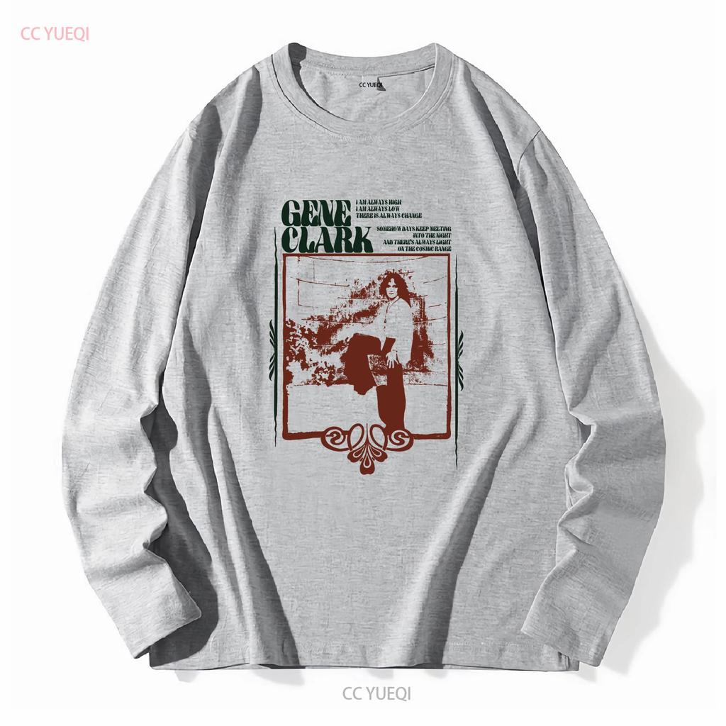 Gene Clark The Byrds Unisex T Shirt White Cotton All Sizes S To 345xl Ff1701 Vintage Washed Stylish Designer Clothes Breathable