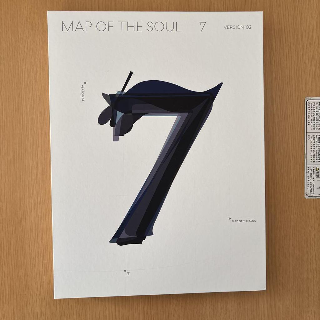 [USED] BTS MAP OF THE SOUL 7 4 types (sold separately)