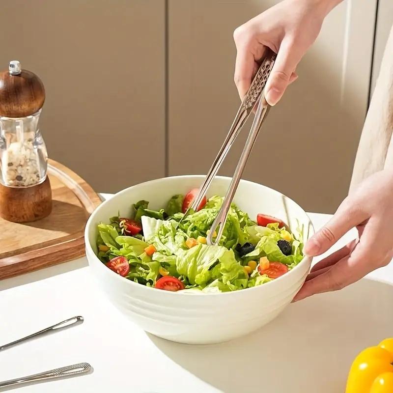 1pc/2pcs stainless steel multifunctional barbecue clips perfect for barbecue, baking and camping durable kitchen tools