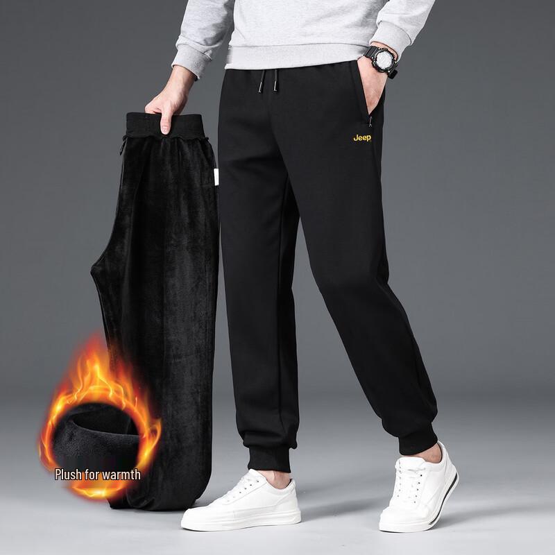 JEEP Men s Fleece Lined Jogger Sweatpants 3XL