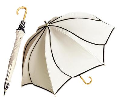 Hiino kano UV-Licht Langer Regenschirm mit Blüten Volllicht 50cm Wasser Ultraleicht Perfekt für Sonne und und Bambus Perfektes Tagesgeschenk Damen Sonnenschirm,