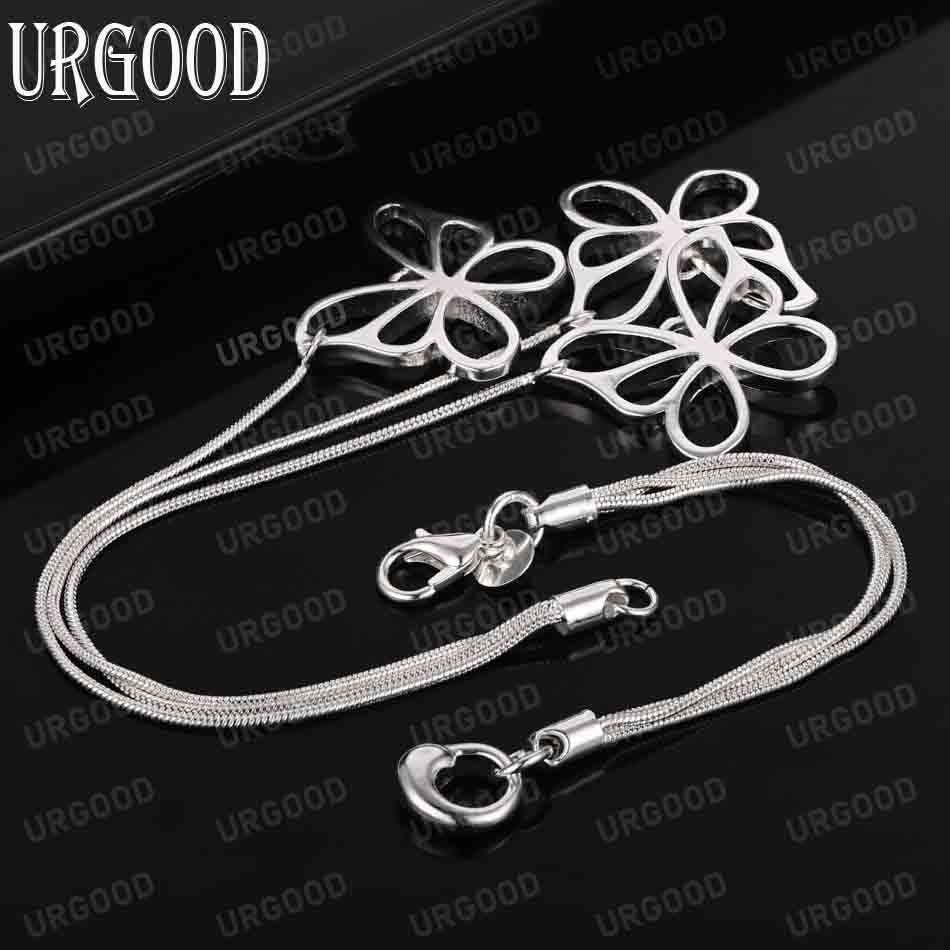 Cercei cu fluture din argint 925, colier, brățară, bijuterii de nuntă la modă