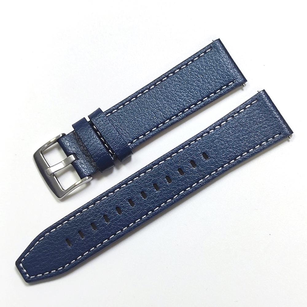 Klassisches 20mm Lederarmband für Samsung Galaxy Watch 7/6/4/5 44mm 40mm Klassische Schnellverschluss-Armbänder Watch7 LTE 44mm Armband 22mm Armbänder