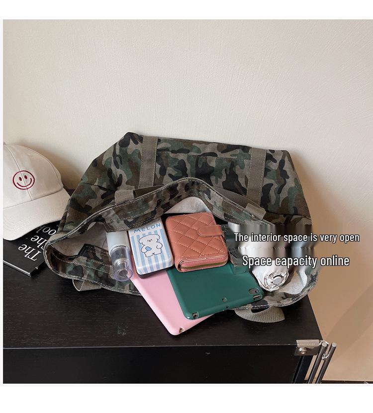 Borsa a Tote in Tela con Stampa Leopardo - Borsa a Spalla di Grande Capacità per Donna, Perfetta per il Tempo Libero o per il Lavoro.