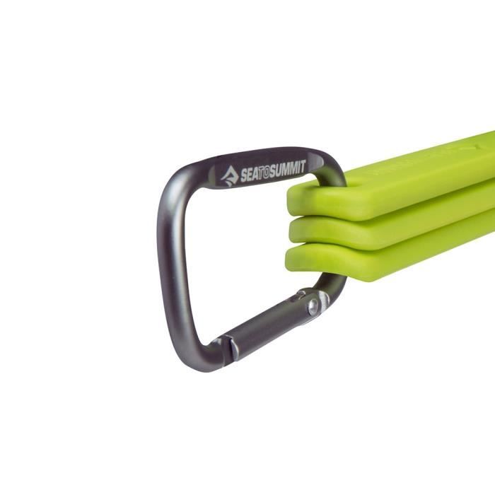 Sea To Summit Camp Cutlery, Black, Green, 31 G