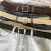 Trendy Woven Canvas Belt For Women Ideal For Jeans With Simple Elegant Style In Multiple Colors