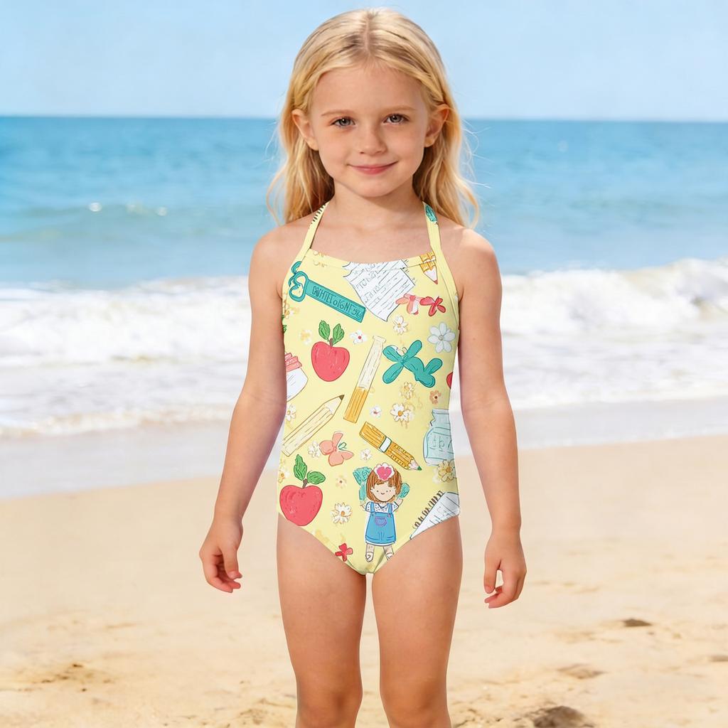Girls' Bikini Set - Teen Swimwear Separate Swimsuit Teen Swimwear Swimsuit For Girls