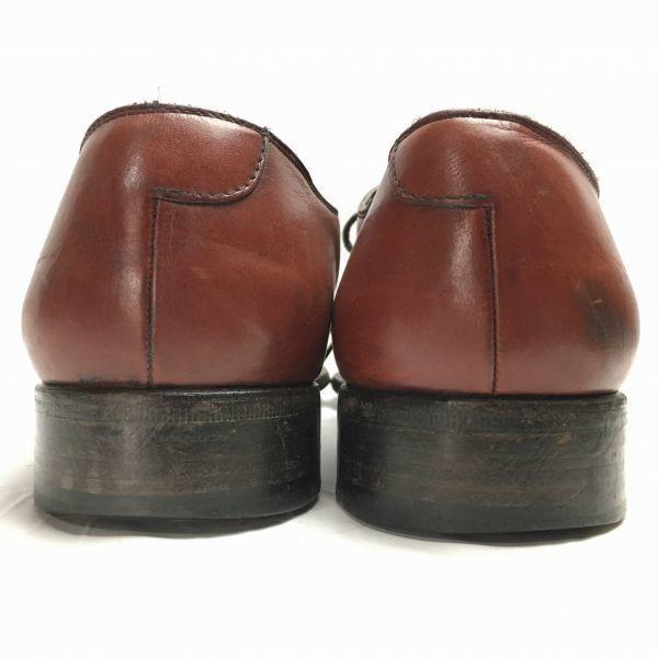 MORESCHI Cap Toe Business Shoes Brown Size 10 28.5 Men's(USED)