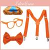 Like Be Blippi Dress Up Role Play Costume Hat Glasses Suspenders Bow New Tie
