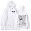 505 Hettegenser Arctic Monkeys Musikk Hettegenser Arctic Monkeys Merchandise Gave til Arctic Monkeys Topper Streetwear Unisex