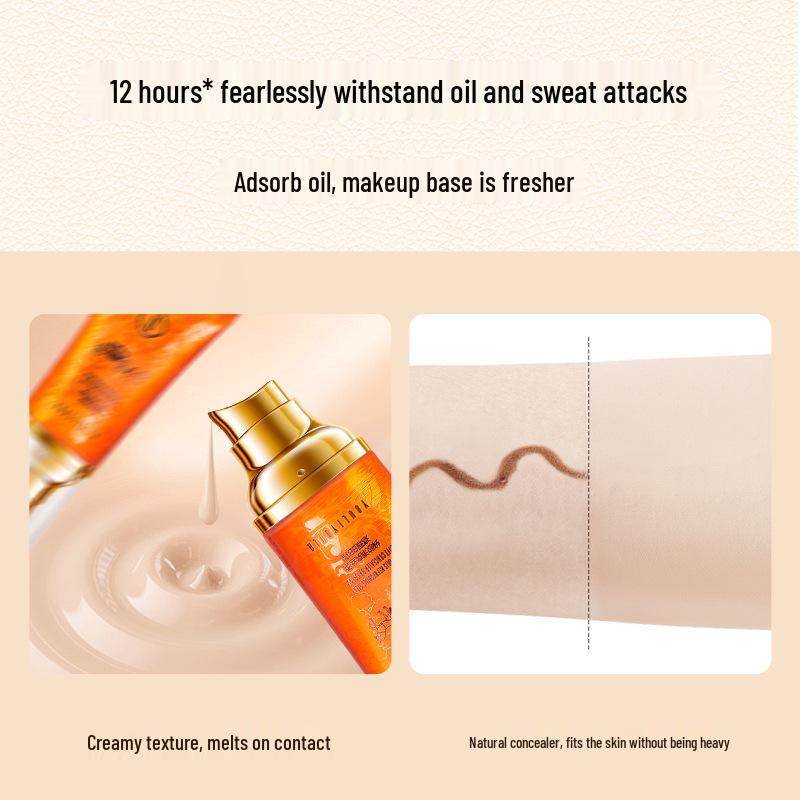 Propolis BB Cream: Natural, Long-lasting, Brightening Concealer & Foundation - Oil Control, Waterproof Skincare.