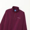 Champion Long Sleeve Relax Script Terry T-Shirt, Fit, Stretch, Quick-Drying, Logo, Techweave(R) Half-Zip Sweatshirt, CW-AS004-929-L