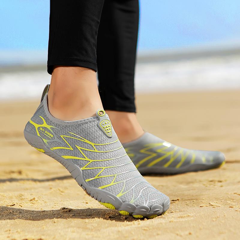 Nazouvací Elastické Boty do Vody Pánské Dámské Rychleschnoucí Vodní Tenisky Lehké Prodyšné Venkovní Obuv pro Brodění Surfing Rybaření