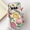 For Nothing Phone 3A Case A059 Cover Fashion Flower Soft Silicone Black Shockproof Cover On Nothing Phone3A 3 A 3APro A059P Capa