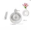 Circle Vase Silicone Mold, Oval, Circle, Stripe, Ins Style, Large Ornament, Donut, Flower Vase Mold