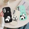 Soft Phone Cover Case for Samsung Galaxy A13 A52 A16 A14 A11 A15 A21s A12 A05 A33 A53 A06 A22 A23 A03 A04 Cartoon Panda