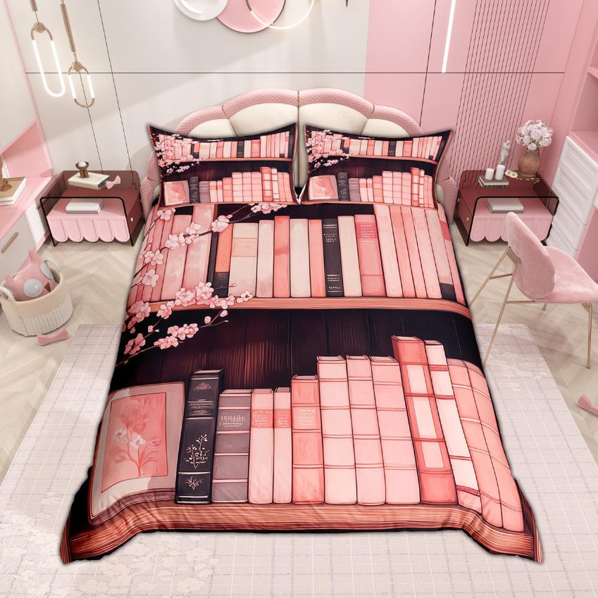 Homewish Happy Halloween Duvet Cover Set Retro Crow Bedding Set Botanical Plant Quilt Cover Set