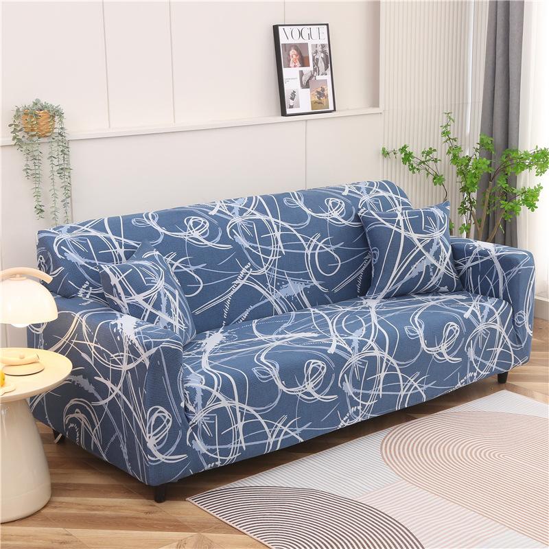Stretch Futon Cover Armless Sofa Covers Sofa Bed Covers Couch Cover Sofa Slipcover Furniture Protector with Elastic Bottom 1pc