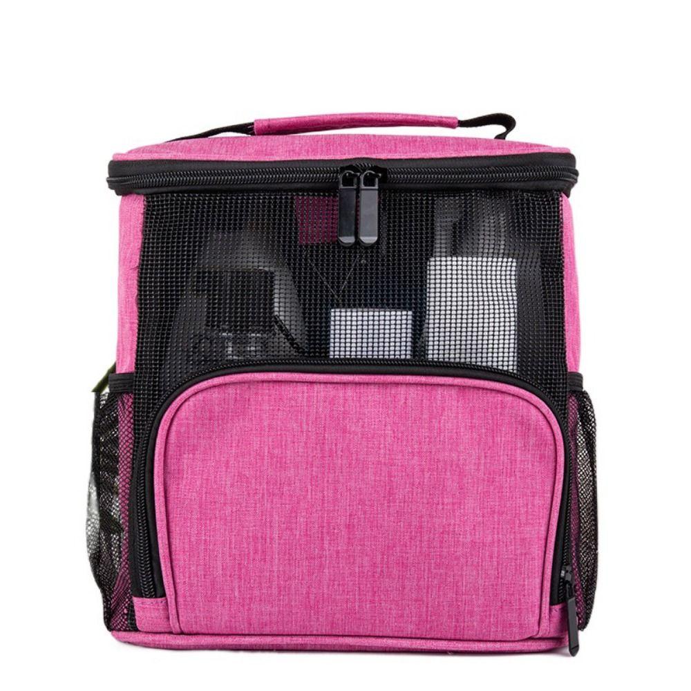 Quick Dry Shower Bag Portable Toiletry Case Lightweight Foldable Mesh Tote  Bathroom
