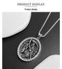 Xiweier Retro Halloween Skull Pendant Necklace - Unisex Unique Design