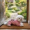 Cartoon Dog Four Legged Clothes Thickened Warm Cat Thermal Coat Dog Plush Jumpsuit  Autumn Winter