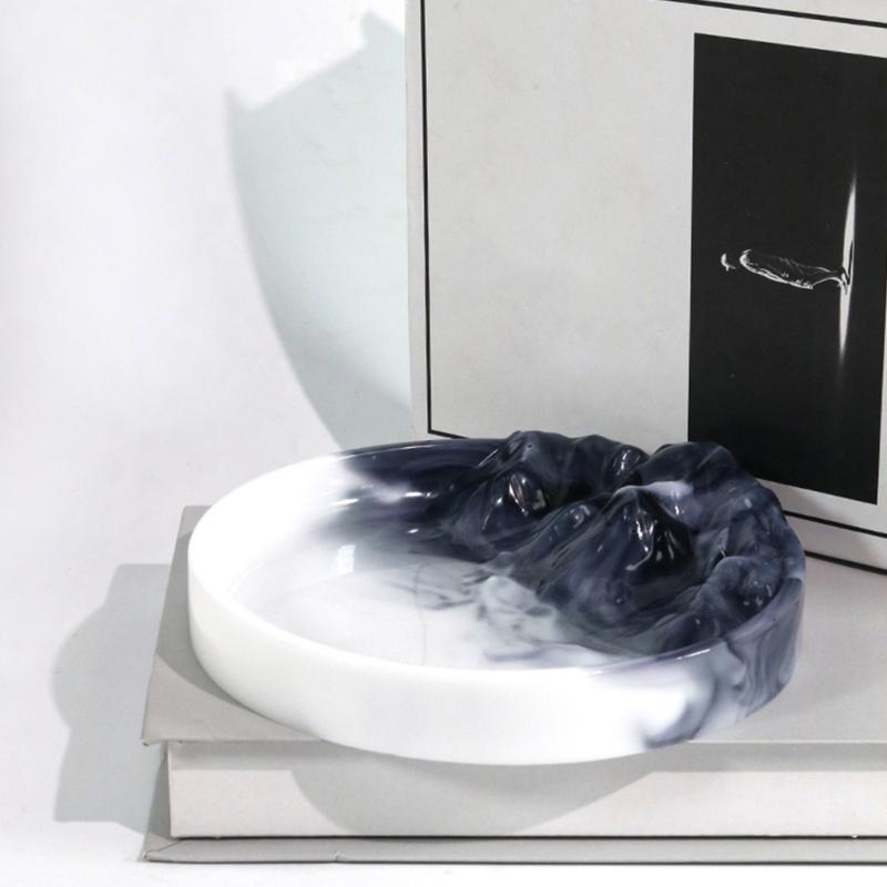 Dish Resin Mold,Silicone Jewelry Tray Mold,Storage Container Epoxy Casting Molds for Ring-Holder,Soap Dish,Candle Holder