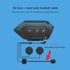 5.0 Wireless Motorcycle Headset with Microphone 1set Motorcycle Helmet Headset Automatic Pairing with Microphone Stero
