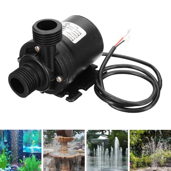 Yousheng Direct Current 12V Water Pump Brushless Magnetic Drive Submersible Water Pump 800L/H 5M Ultra Quiet Water Pump for Fish Tank Aquarium
