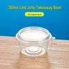 Thickened Disposable Dessert & Fruit Takeaway Bowls with Lids