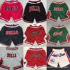 Mens Basketball Shorts Chicago Bulls 76ers Embroidered Team Sportswear Cotton Athletic Training