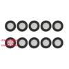 10PCS Rubber Gasket Hose Washer Seal O-Ring Flat Gaskets Filter Net Garden Shower Head Fit For Garden Hose Water Faucet