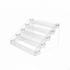 Acrylic Display Riser MultiLayer Design Figurine Stand Transparent Tiered Shelf Organizer