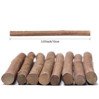 240 Piezas Palitos de Manualidades, Palitos de Madera de 6 Pulgadas de Largo Para Manualidades, Ramitas Palitos Troncos de Madera Para Decoración, Manualidades DIY Accesorios para Fotos