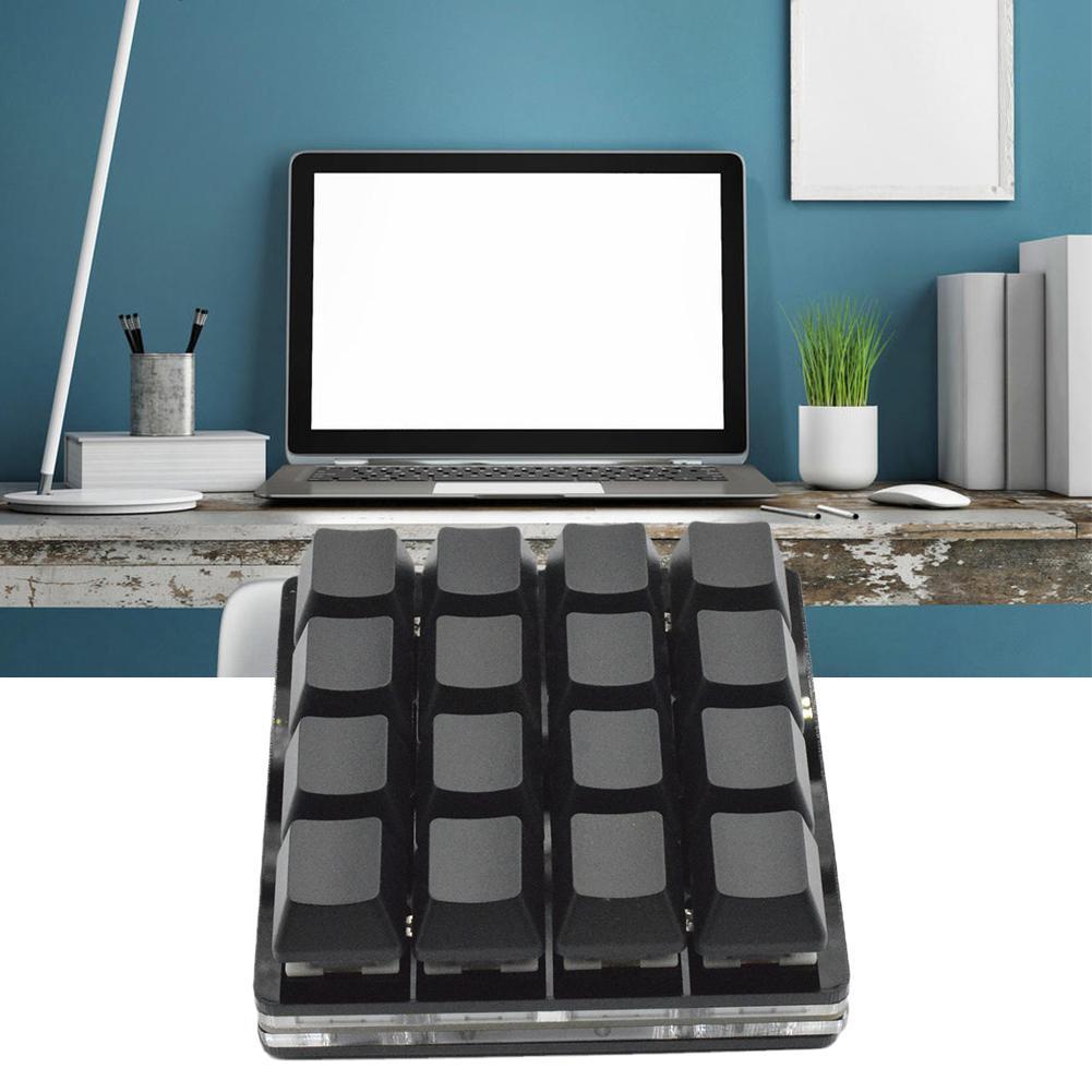 16 Key Black Custom Keyboard Mechanical Keyboard