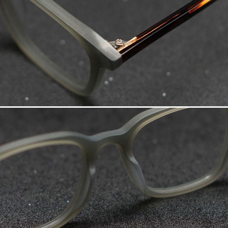 Yooske Quadratische Blaulichtfilterbrille Fassung Herren Damen Marken Designer Vintage Brille Weiblich Männlich Myopie Optische Brillen