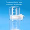 Water Bottle Drinker Clear Food Dispenser Container Set Mount In Cage