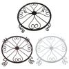 Vintage Style Metal Plant Stand Flower Pot European Flower Pot Display Holder Shelf Home Garden Balcony Simple Design