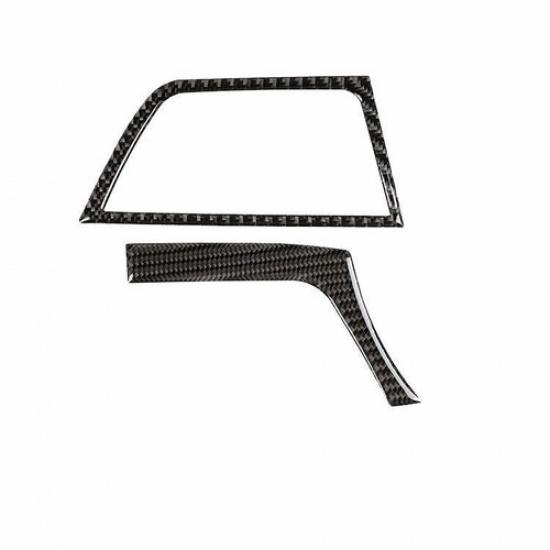 For BMW 3 4 Series GT 13- Real Carbon Fiber Dashboard L&R  Outlet Vent Trim
