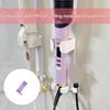 Easy No Tools Required Wall Mount Holder For Hair Dryer And Curling Iron Organizers Space Saving Design Made Of ABS