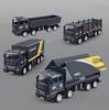 Simulation Transporter Container Truck Freight Vehicle Children Kids Pull Back Car Model Educational Toys for Boy Game Gift